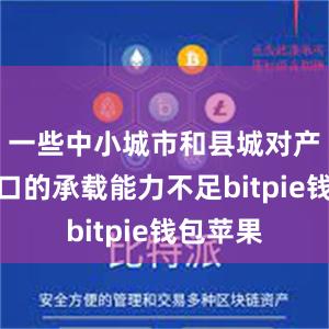 一些中小城市和县城对产业和人口的承载能力不足bitpie钱包苹果