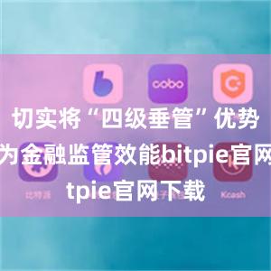 切实将“四级垂管”优势转化为金融监管效能bitpie官网下载