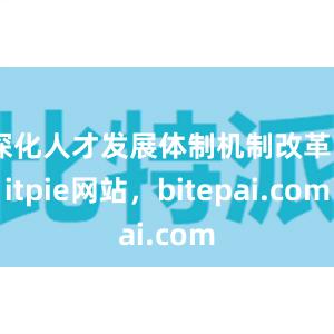 深化人才发展体制机制改革bitpie网站，bitepai.com